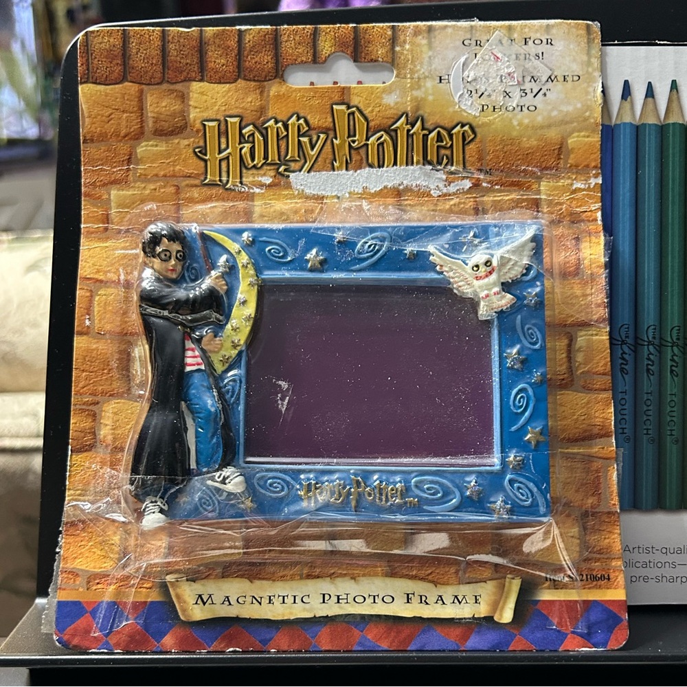 2001 Harry Potter Magnetic Photo Frame